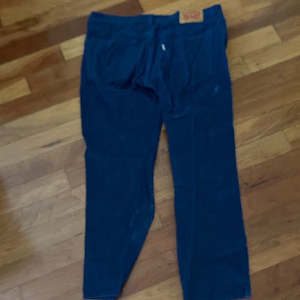 Levi's Rich Blue Corduroy Trousers